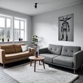 Retrato monstruoso extraño y genial | Arte IA