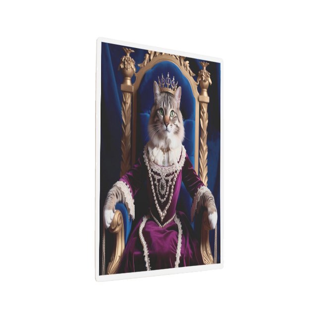 Retrato noble de la Reina Pet - Arte digital real (3/4)