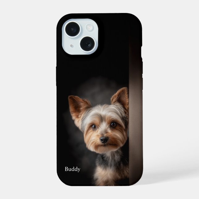 Retrato personalizado de Yorkshire Terrier (Reverso )