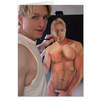 Retrato propio de dibujo