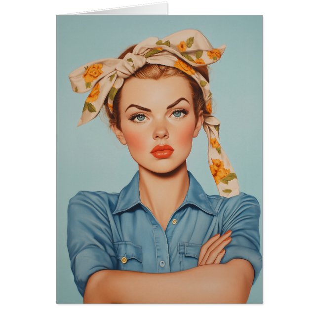 Retrato Rosie moderno (Frente)