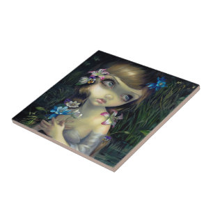 "Retrato teja de Ofelia"