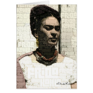 Retrato textil de Frida Kahlo
