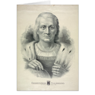 Retrato vintage de Cristóbal Colón