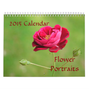 Retratos de Flores- Calendario 2015