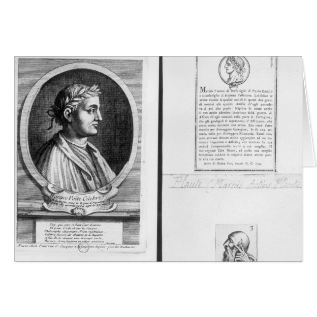 Retratos de Horace Scipio Aemilianus (Anverso (Horizontal))