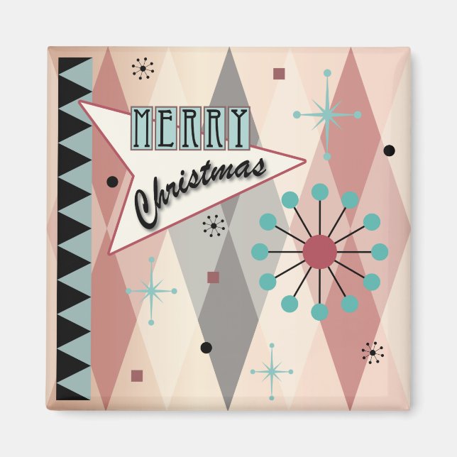 Retro 01 imán navidades (Frente)