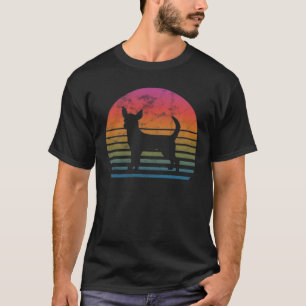 Retro 80 S Chihuahua Sweat Crop Top