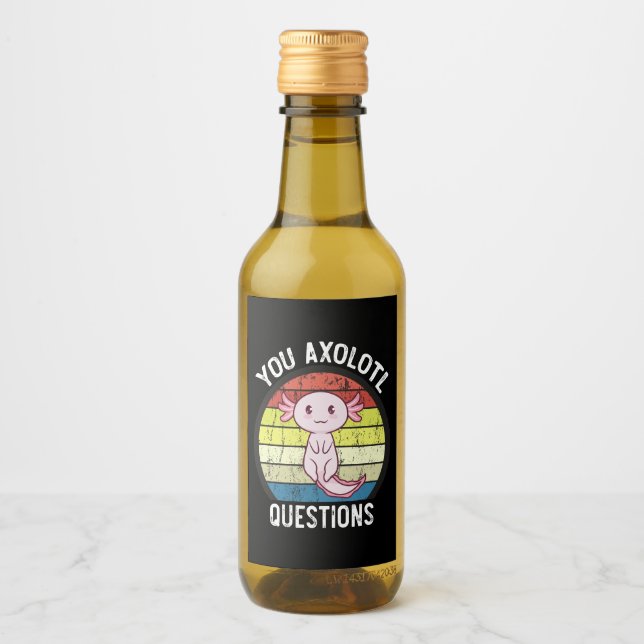 Retro 90s You Axolotl cuestiona el atardecer vinta (Anverso)