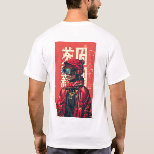 Retro Anime AI MPC Live Billboard Rótulo camiseta