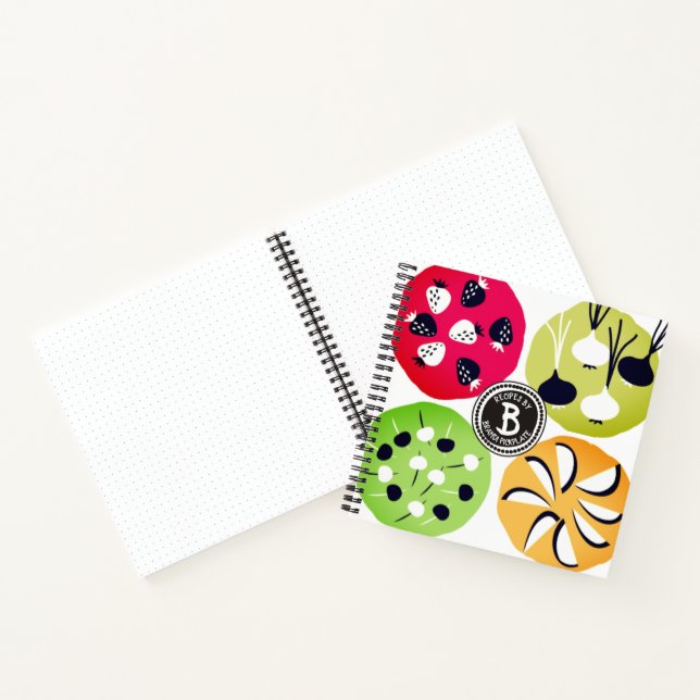 Retro aperitivos cuaderno de recetas de libros de  (Interior)