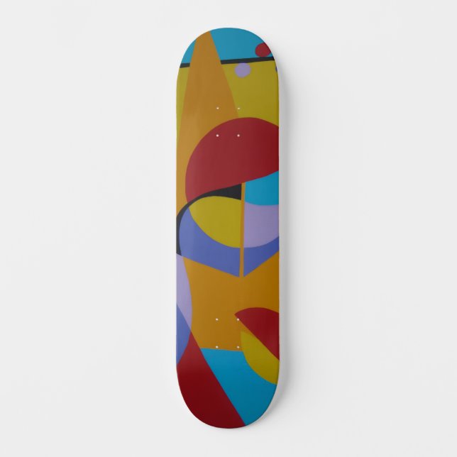 Retro Arcade Style Skateboard (Anverso)