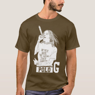 Retro blanco Polo G Rapper