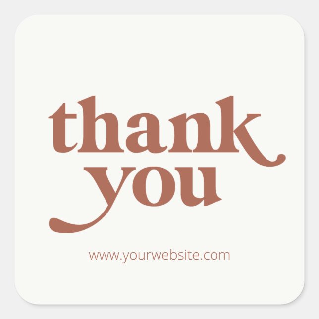 Retro Boho Gracias A Los Pequeños Pegatinas De Neg (Anverso)