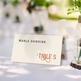 Retro Boho Rojo Floral Patrón plegado Tarjeta de l