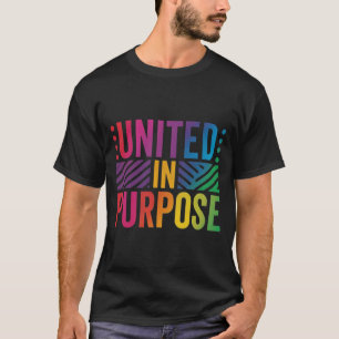 Retro Bold: Unidos en camiseta con propósito