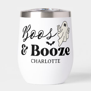 Retro Boos y Bebidas Espectacular de Halloween