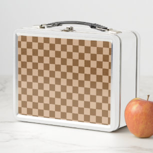 Retro Brown Checkered