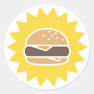 Retro Burger | PEGATINAS