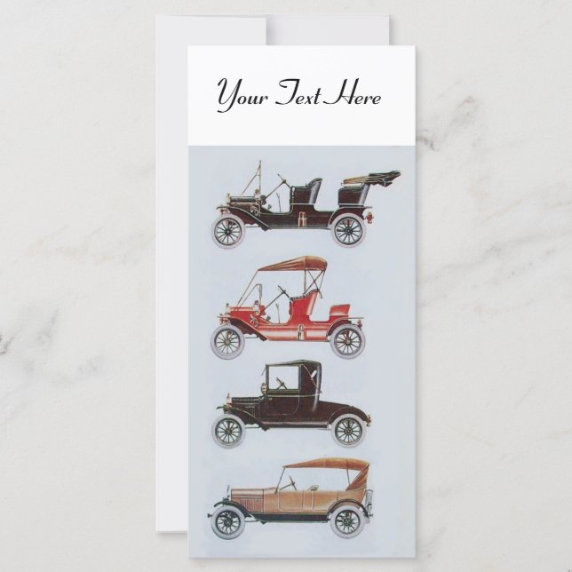 RETRO CARS 2- Automóvil de reparación automática (Anverso)