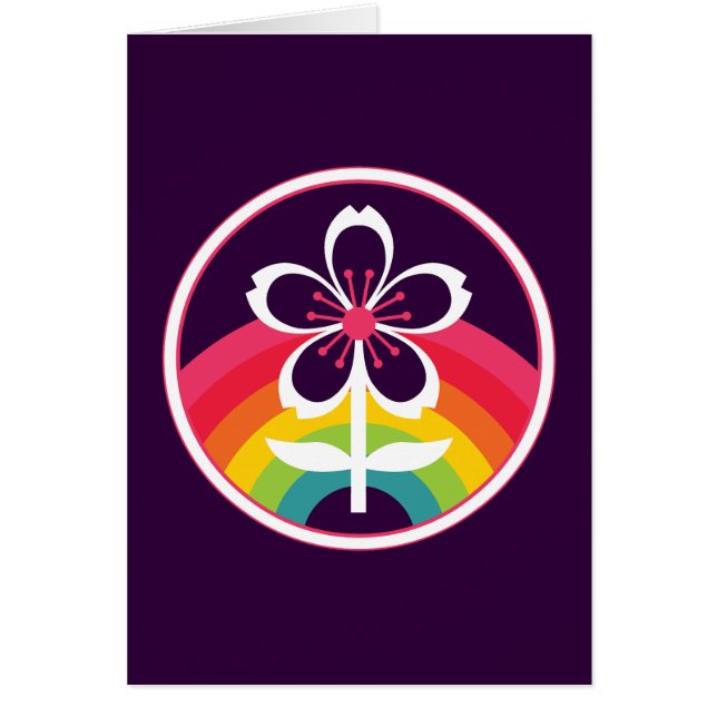 retro cherry blossom (Frente)