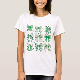 Retro Coquette St Patrick's Day - Camiseta C004