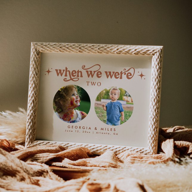 Retro Cuando envejecíamos Número De Tabla De Fotog (Subido por el creador)