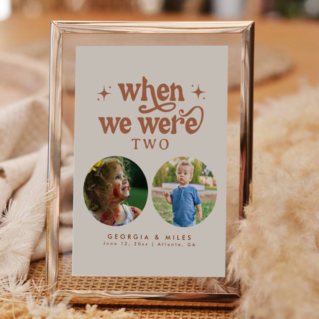 Retro Cuando envejecíamos Número De Tabla De Fotog (Subido por el creador)