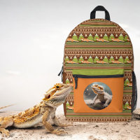 Retro cumple con Reptile Imprimir Cortar Bolsa Nue