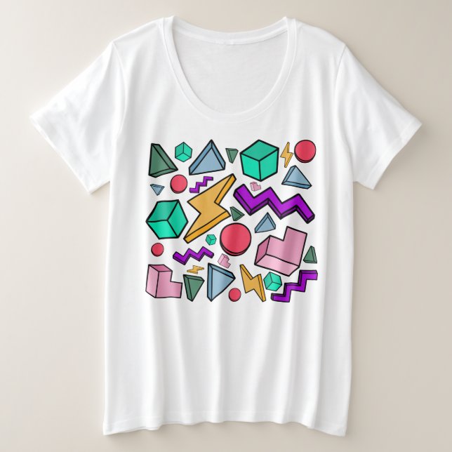 Retro de cosecha estética de los años 80 (Anverso del diseño)