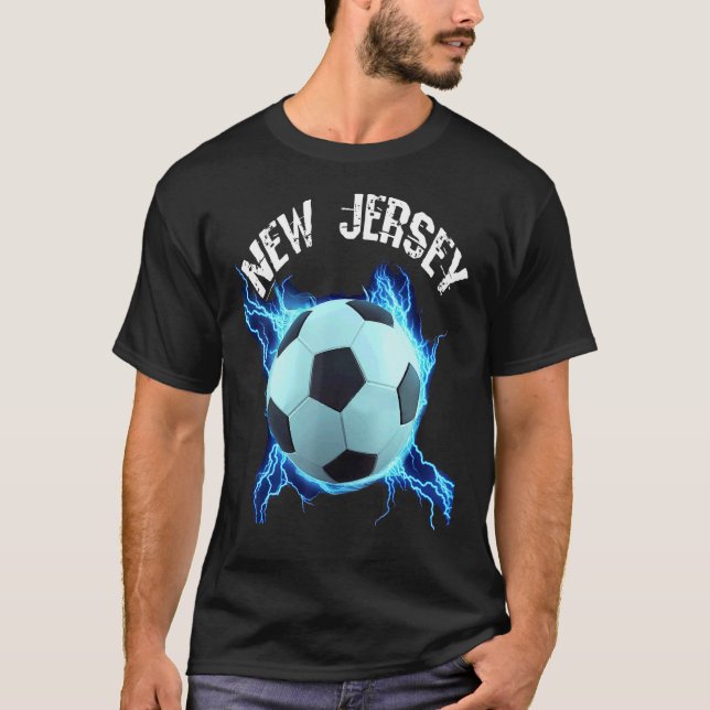 Retro de fútbol de Nueva Jersey (Anverso)