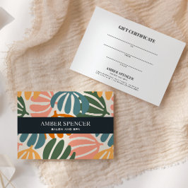 RETRO DEJA GROOVY BOTANICAL GIRLY Gift Card