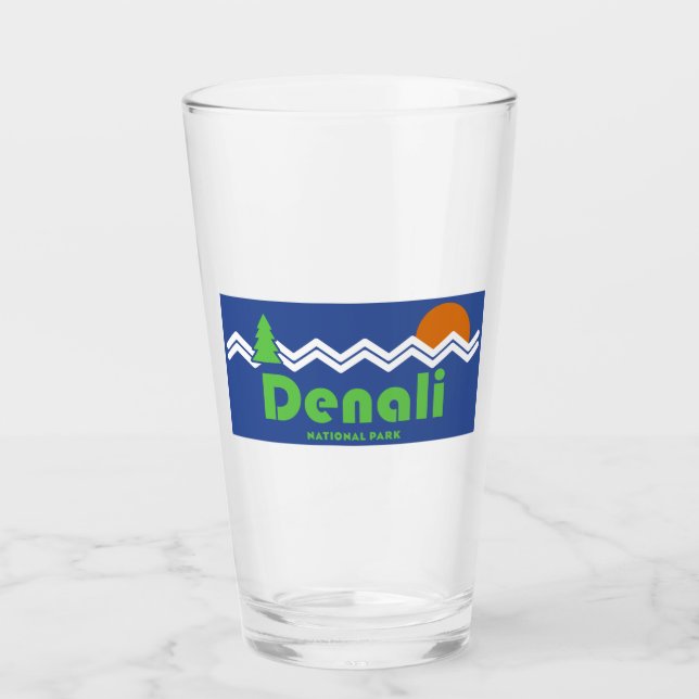 Retro del parque nacional de Denali (Anverso)