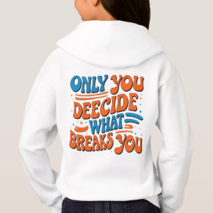 Retro Empowerment Hoodie - 'Solamente tú puedes de