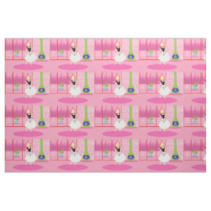 Retro en la tela rosada