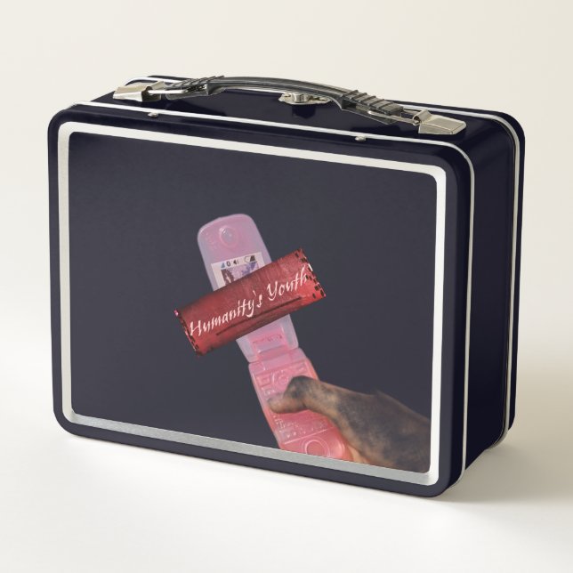 retro feminist aesthetic lunch box (Reverso)