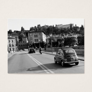 Retro Fiat 500 en Florencia
