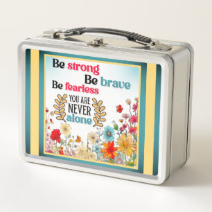 Retro Floral Inspirador