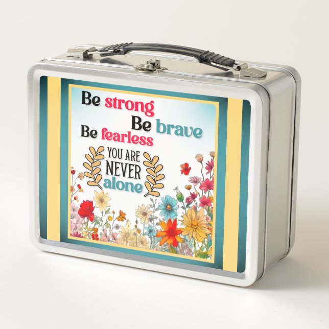 Retro Floral Inspirador (Anverso)