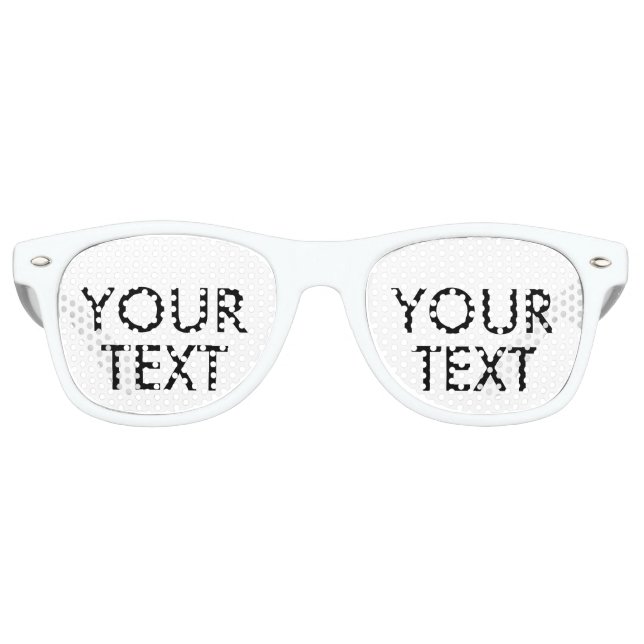Retro FUNNY Gafas de Fiesta Eyepster (Anverso)