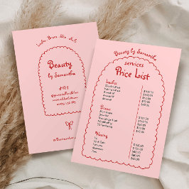 Retro Girly Pink & Red Hand Drake Boho Price List