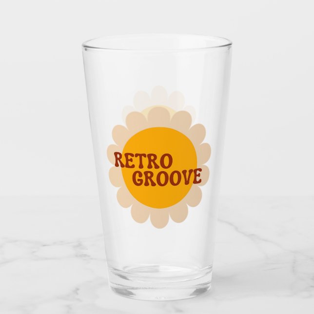 Retro Groove Glass (Anverso)