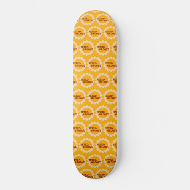 Retro Groove Skateboard (Anverso)