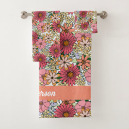 Retro Groovy Floral Daisy Boho
