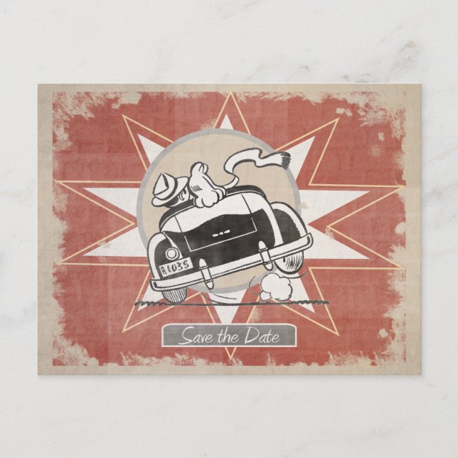 Retro Guardar las postales de fecha | ¡Diversión! (Anverso)