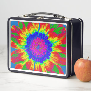 RETRO HIPPIE TIE DYE LUNCHBOX