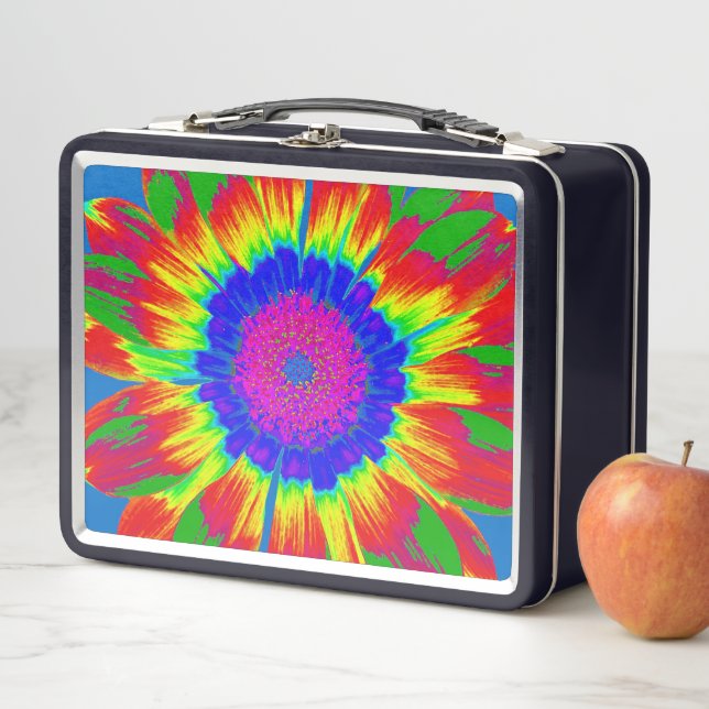 RETRO HIPPIE TIE DYE LUNCHBOX (In situ)