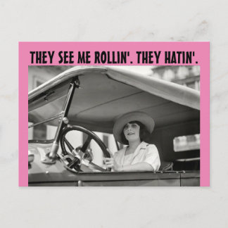 RETRO HOUSEWIFE FUNNY "ODIAN' postales