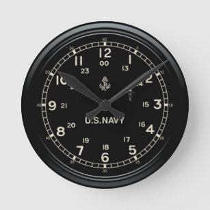 Retro imitación del reloj de la NAVY de EE.UU.