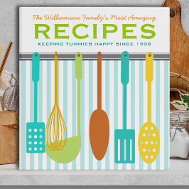 Retro Look Family Recipes Personalizadas